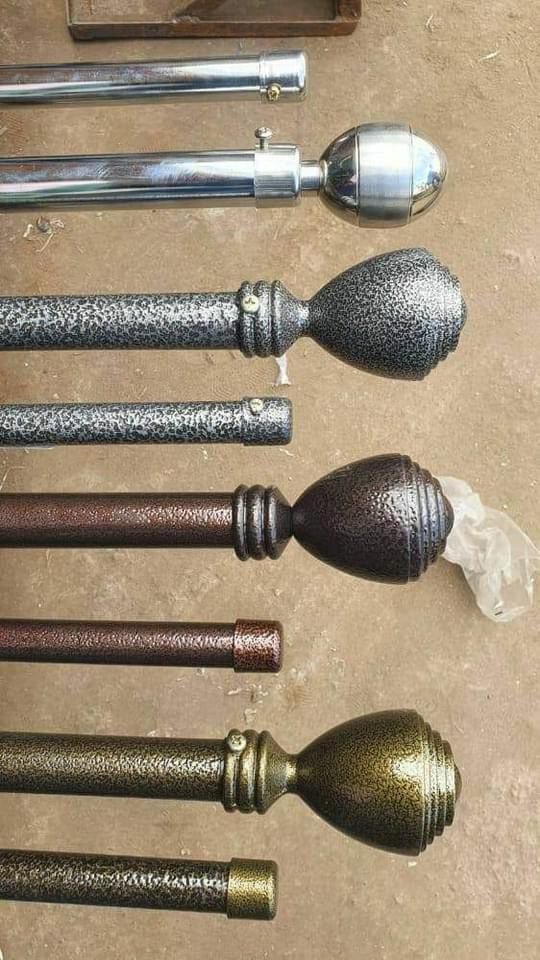 Antibrass curtain rod