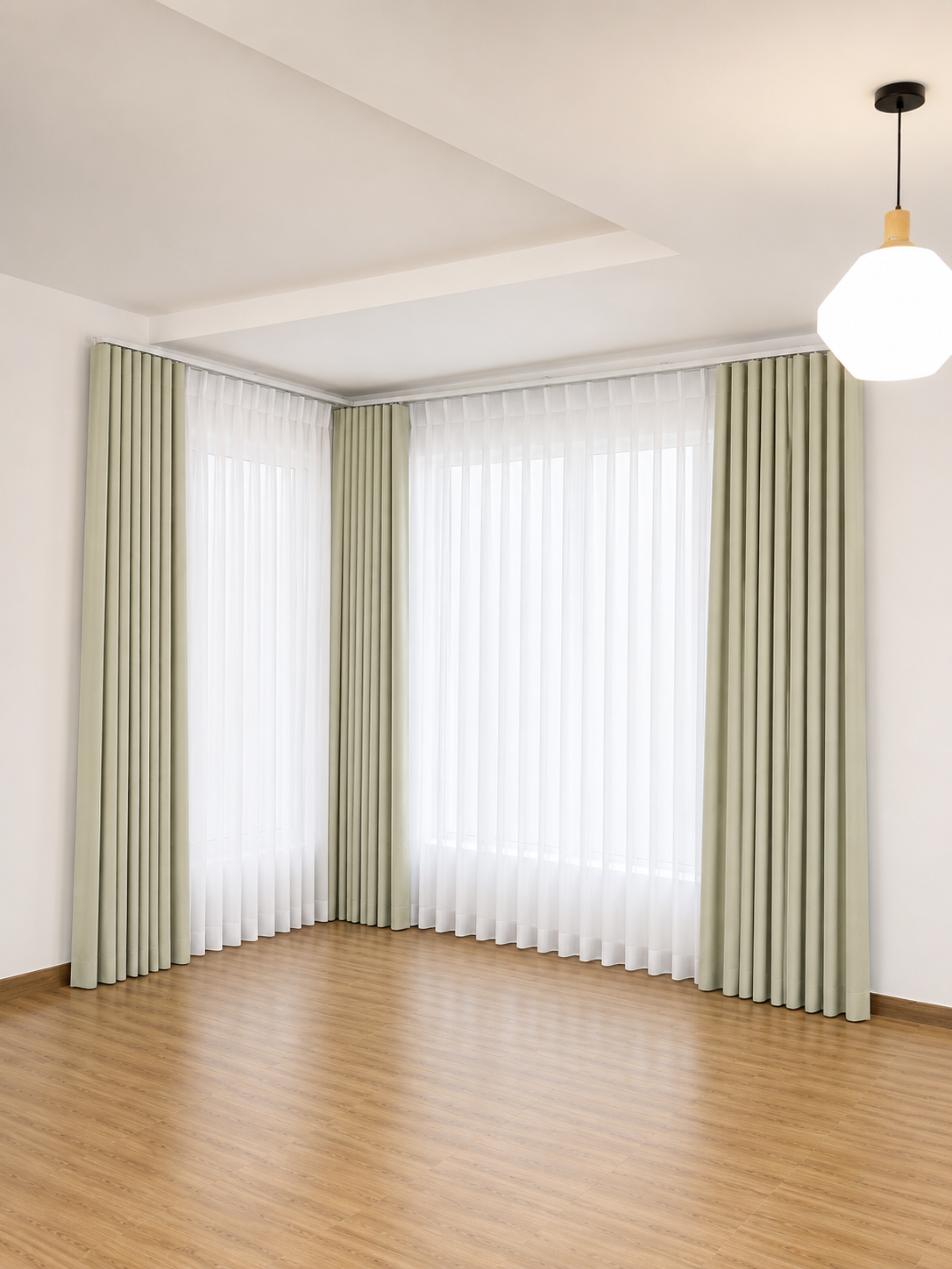 Permanent 3 Pleats Curtains